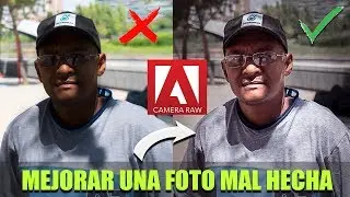 🖥 EDICIÓN BÁSICA de RETRATO - CAMERA RAW ✔