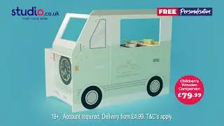 Studio - Wooden camper van - Toy TV Ad - July 2021 #Studio #outdoorfun #FindYourWoW