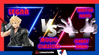 Super Smash Bros Wii U (Modo clasico intensidad 9.0 con Cloud) #4k #ssb4  #supersmashbroswiiu #cloud