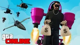 MUGGER EXPERIMENTS W/FRIENDS! || GTA 5 Online || PC (Funny Moments)