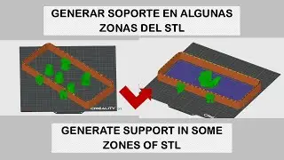 How to avoid generate supports in some areas of the STL | 3D Printing