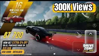Drive Zone Online: Max CP Level GT 700 | Wheelie Tune | Performance| Top Speed & Sound Test