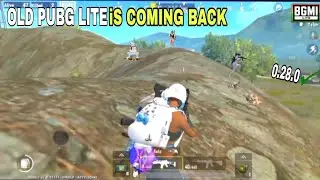 OLD PUBG LITE IS COMING BACK 😍💥 @krishgaming2