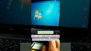 Cara mengatasi tampilan layar Laptop terbalik