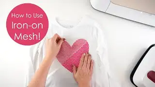 How to Use Iron On Mesh with a Cricut