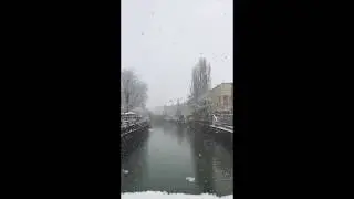 Любляна ЛЕТОЗИМА, разница в одну ночь