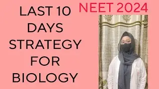 STRATEGY FOR BIOLOGY|NEET 2024|FAREYA AMHED|