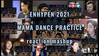 ENHYPEN 2021 MAMA Dance Practice || reaction mashup