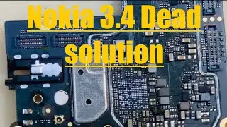 Nokia 3.4 Dead solution / Making Power ic