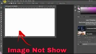 Photoshop 2020 Image not showing