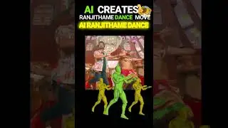 🔥 2 CLICKS AI  RECONSTRUCT BOLLYWOOD DANCE HIT 🕺 FROM MOVIE 🎬 IN SECONDS 👌