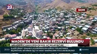 MADEN’DE YENİ BAKIR REZERVİ BULUNDU