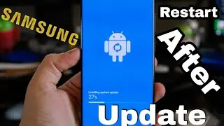 Samsung mobile restart problem after update