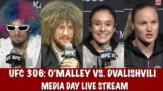 UFC 306: O'Malley vs. Dvalishvilli Media Day Live Stream