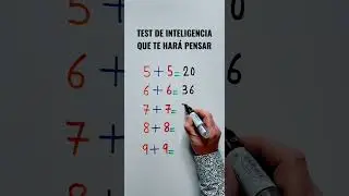INTELLIGENCE TEST THAT WILL MAKE YOU THINK