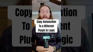 How to copy automation from one plugin to another in Logic Pro 