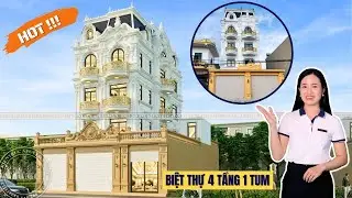 THI CÔNG| Biệt Thự 5 Tầng Hoành Tráng, Nổi Bật CỰC HOT Tại Nam Định