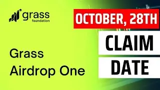 🌿 ¡Es oficial! GRASS airdrop llega este lunes 28 de octubre 💥