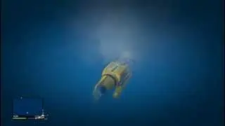 GTA Online - Taking The Submarine To Crush Depth