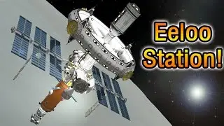 Eeloo Ring Station in 1 launch! KSP 1.2