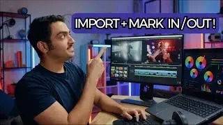 Premiere Pro Basics: Import Files + Precise Editing with Mark In/Out