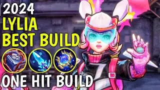 LYLIA BES BUILD 2024 | TOP 1 GLOBAL LYLIA BUILD AND EMBLEM | LYLIA GAMEPLAY