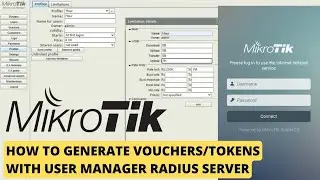 How to Generate Hotspots Vouchers/Tokens with MikroTik User Manager RADIUS Server