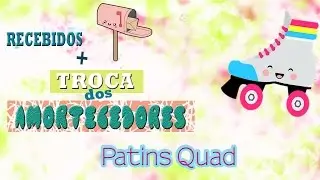 Recebidos Rye + Troca de Amortecedores de Patins Quad/Artístico