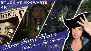#4k Study at Hogwarts Legacy Perfect Walkthrough 02 - Three Fatal Flaws Killed a Top Game?