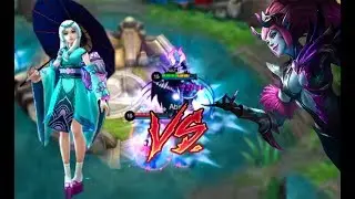 Mobile Legends New Hero Selina vs kagura | 1V1 |Assassin Mage vs Mage|