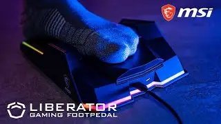 Best of Kickstarter 💡 MSI Liberator Gaming Footpedal