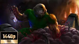 Project Brutality- Doom 1: Thy Flesh consumed. 100% secrets. 1440p Gameplay
