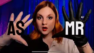 ASMR Follow My Instructions! 🐾 BLACK WHITE CHALLENGE 🦓 Cranial Nerve Exam: Eye Exam, Face Exam