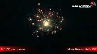 Maxsem Fireworks MC133 RAY OF LIGHT