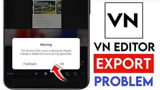 VN Editor Export Problem Fix || Music Format is Abnormal Error Solution