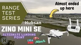 Hubsan Zino Mini SE Range test - Rescuing my drone with Alternate Landing point