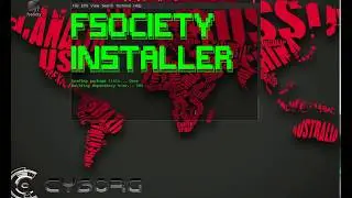 اقوي شرح + تثبيت اداه الاختراق الكامله  | Fsociety tool mr.robot on cyborg linux