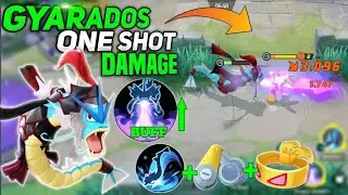Gyarados Correct Build to Deal One Shot Damage after the New update! Pokemon unite