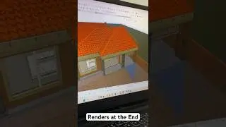 Design development about to start, but first, render, to help the client to see the future better.
