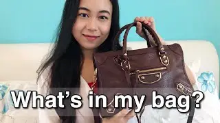 What's in my bag + Bag review (Balenciaga) 2019