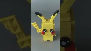 Lego Rebrick Pikachu - Pokémon Brickheadz