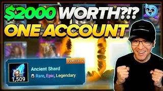 OPENING ALL 1509 ANCIENT SHARDS ON ONE ACCOUNT!!! | RAID Shadow Legends