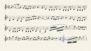 Tchaikovsky - The Nutcracker - Spanish Dance for Clarinet