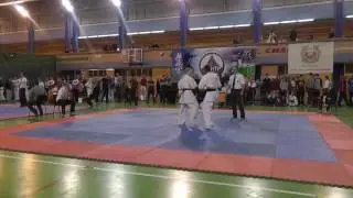 Жуковская Мария - Кузнецова Анна (Кубок России по Киокусинкай 2016)