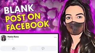 Create a Blank Post on Facebook in Seconds - Easy Step-by-Step Tutorial!