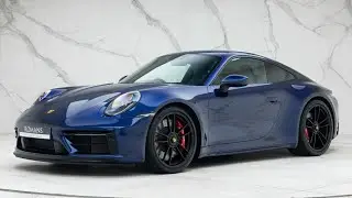 2022 Porsche 911 (992) Carrera GTS - Gentian Blue - Walkaround & Interior & Revs [4K]