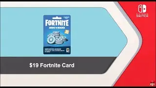 Nintendo reveals 19 dollar fortnite card