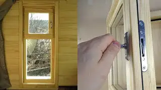 ✅ Wooden window with seal from start to finish