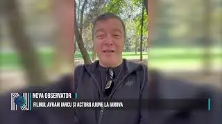 FILMUL AVRAM IANCU ȘI ACTORII AJUNG LA IANOVA