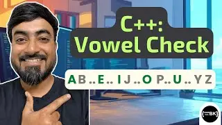 C++ Program – Check if Character is a Vowel